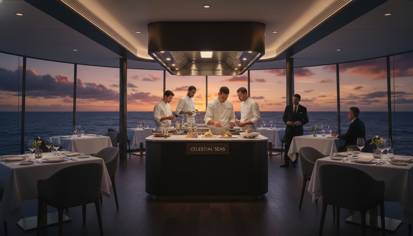 Gastronomi di Tengah Samudra: Revolusi Restoran Bintang Michelin di Kapal Pesiar